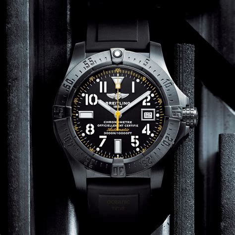 breitling avenger seawolf blacksteel code yellow|breitling avenger 2 seawolf.